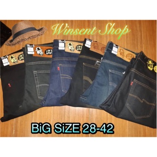 👖เดฟ👖BiG SiZE 28-42 ผ้ายืด ใส่สบาย💯%