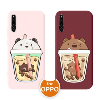 กรณี Silicone Case Cover OPPO Reno 2z 2f 3 4 Pro Realme 5 5S 5i 6i C3 6 X X2 Pro A31 A5 A9 2020 F1S A12 A12E A37 A39 A8 A52 A57 A59 A59S A72 A91 A92 A11K F3 Lite F15 K3 A83 A1 A3S A5S A7 A11k F7 F9 F11 R17 Pro Bottle