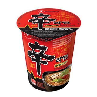 Shin Cup ชินคัพ 68 g มาม่าเกาหลี Nongshim Shin Ramyun Cup ขายดีที่สุดในตอนนี้!! ลองเลย!!