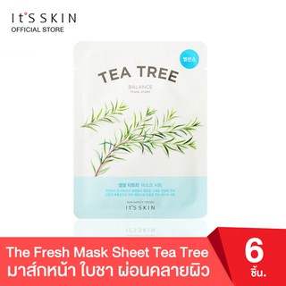 ItS SKIN The Fresh Mask Sheet Tea Tree (6 pcs.)