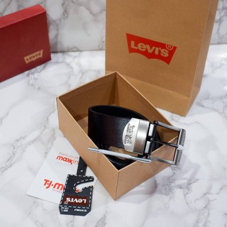 ของแท้ เข็มขัด Levis (พร้อมกล่องกระดาษแบรนด์+ถุงกระดาษแบรนด์+หมุดเจาะรูเข็มขัด)