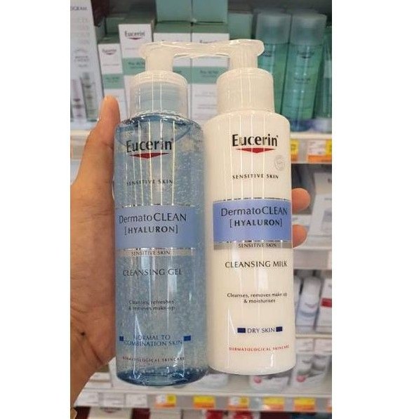 eucerin dermatoclean hyaluron cleansing milk