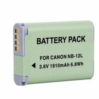 แบตเตอร์รี่ Canon Digital Camera Battery NB-12L (Green)