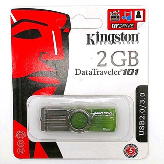 แฟลชไดร์ฟ/Flash Drive  2GB 4GB 8GB 16GB 32GB 64GB 128GB Kingston Portable Metal DT101 USB Flash Drive