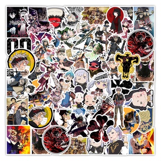 ส่งจากไทย X872 🇹🇭 สติ๊กเกอร์ Black Clover แบล็กโคลเวอร์ Sticker เลือกแบบได้ สติ้กเกอร์ PVC สติกเกอร์ กันน้ำ