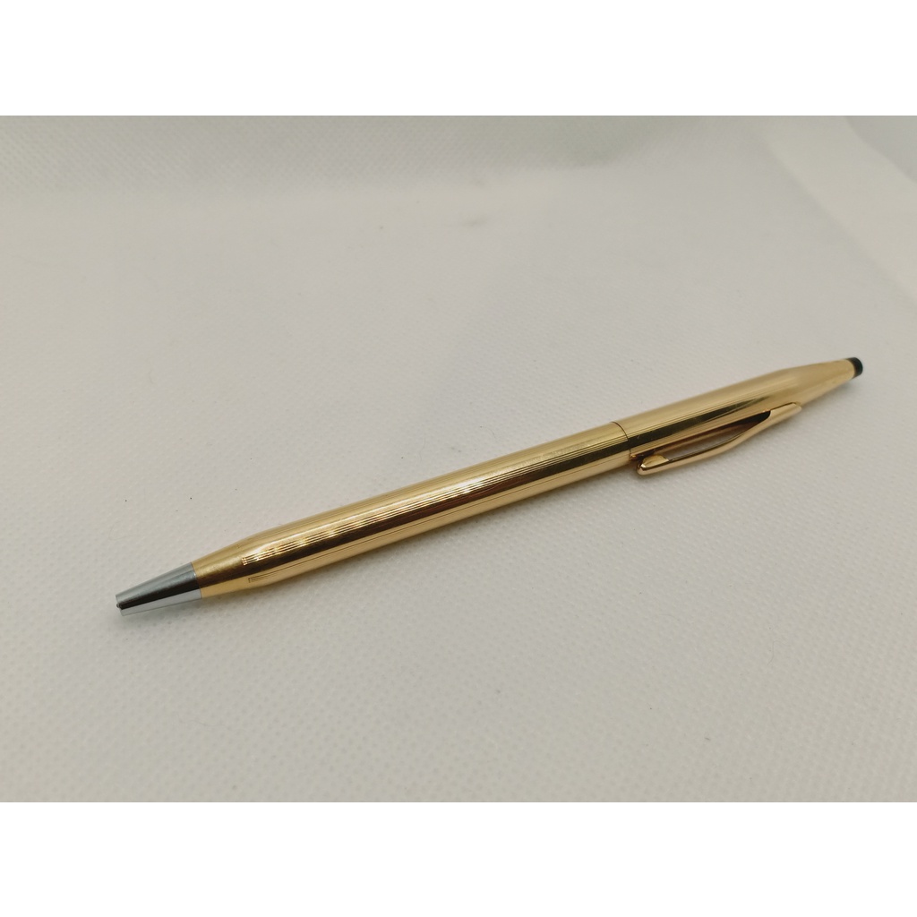 CROSS 14KT  GOLD   Gold Filled รุ่น Classic Made in USA  ของแท้ 100%   (ปากกา Vintage  อายุเกือบ 40ปี) ไม่มีกล่อง
