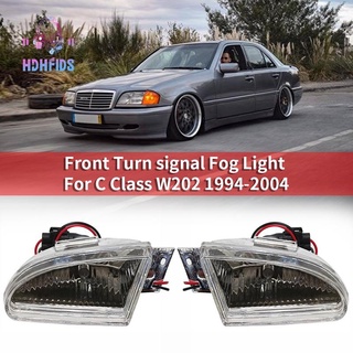 Car Fog Light Front Turn Signal Fog Light Lamp for Mercedes Benz C Class W202 1994-2004