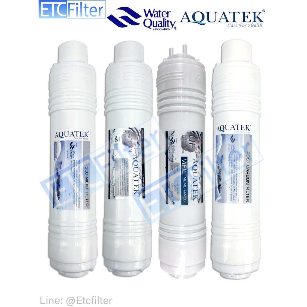 ชุดไส้กรอง Aquatek USA UF  4 ขั้นตอน AM 100 – โปรปัง