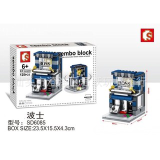 ตัวต่อ ชุด SEMBO BLOCK SD6085	 จำนวนตัวต่อ 125 ชิ้น