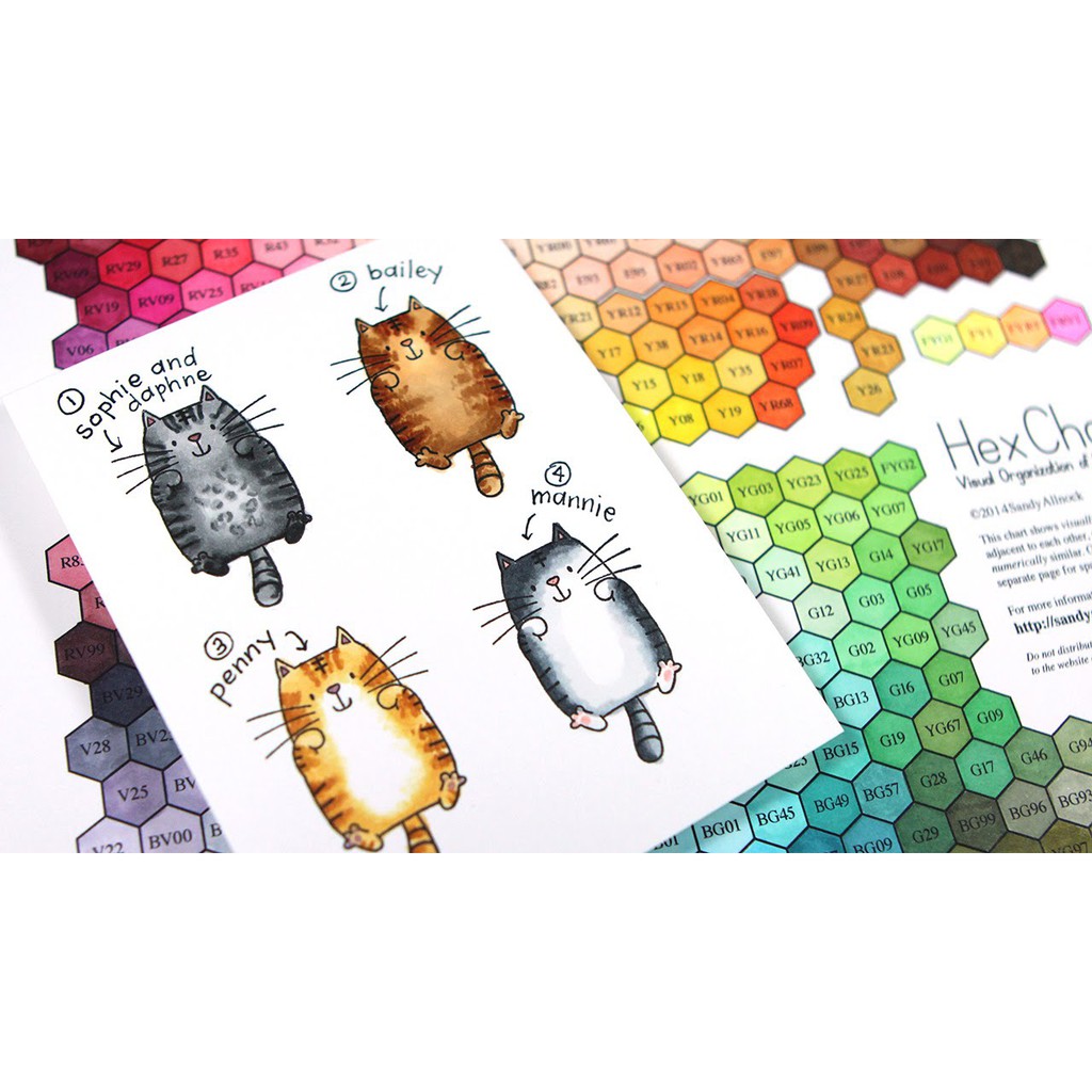 Copic Sketch โคปิก ปากกามาร์คเกอร์ 2 หัว *แจ้งรหัสสีในแชท*