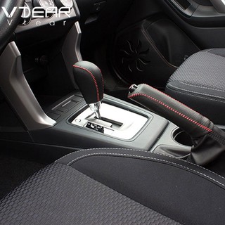 Vtear For Subaru XV Forester ปลอกเกียร์หนังสําหรับ