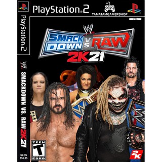 แผ่นเกมส์ps2 wwe2K21ps2 เกมมวยเพล2 wwe2021ps2 มวยปล้ำwwe 2021 wwe2k21ps2ยอดฮิต แผ่นเกมส์play2ภาคล่าสุด2021