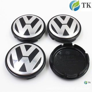 [พร้อมส่ง] ฝาครอบดุมล้อรถยนต์ อะลูมิเนียม VW Volkswagen 56 มม. 65 มม. 60 มม. 70 มม. GOLF5 6th Generation T5 BORA