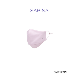 SABINA หน้ากากผ้า รุ่น PROTECT WITH LOVE รหัส SYR127PL สีชมพูอ่อน