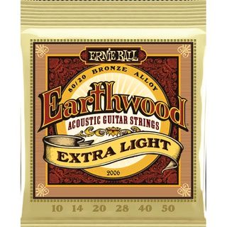 ชุด ERNIE BALL STRING EARTHWOOD EXTRA LIGHT 2006 โปร่ง10