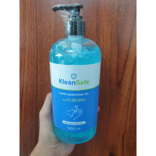 Klean Safe hand sanitizing gel 500ml พร้อมส่งค่ะ!!!🎈