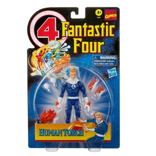 Hasbro Marvel Legends Fantastic Four Retro Human Torch