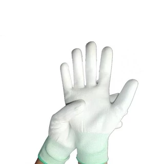 Annagood ถุงมือทําด้วยผ้าขนสัตว์ ถุงมือป้องกันแรงงาน วอลเปเปอร์ ภาพจิตรกรรมฝาผนัง ถุงมือติดตั้ง ผ้าฝ้าย เส้นด้าย