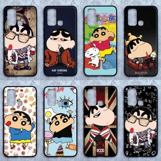 เคส Oppo A15 / A15s ลายชินจัง ขอบนิ่มหลังแข็ง เคสมือถือเคส Caseเคส TPU ขอบนิ่มหลังแข็ง ไม่ขูดตัวเครื่อง ไม่กัดขอบช่วยปกป