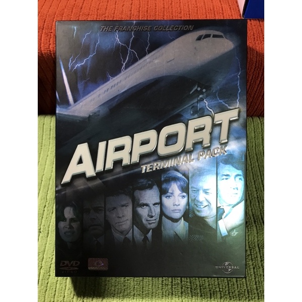 DVD AIRPORT ซับไทย แอร์พอร์ต พากไทย 4 แผ่น 4 เรื่อง แผ่นแท้ 100%