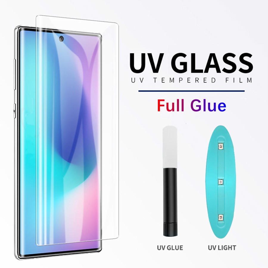 กระจกนิรภัยแสง UV สําหรับ Honor 400 Pro 200 Pro X9A 90 70 X9B X9C 5G Magic 8 Pro 7 Pro 6 Pro 5 Pro ฟิล์มกันรอยหน้าจอ