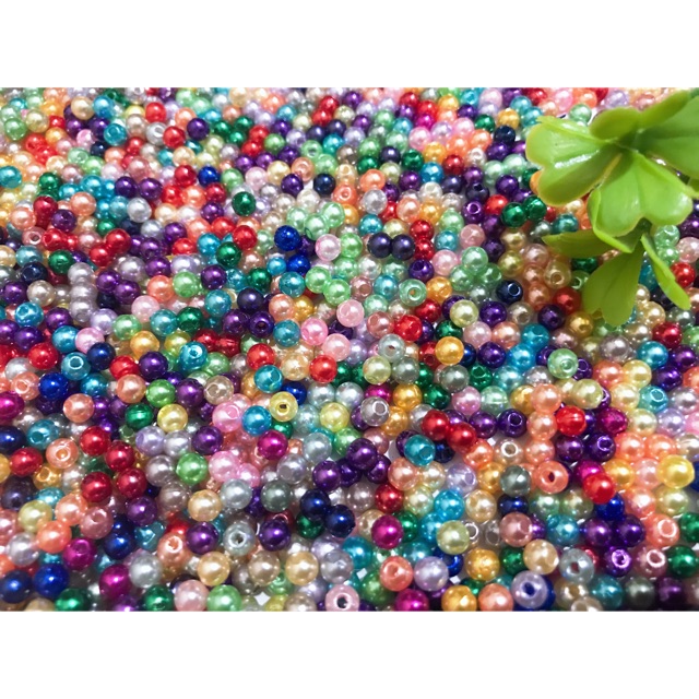 (ซื้อจาก 5 สําหรับ 5,000 VND/แพ็ค) แพ็ค 150 เม็ดแบนทุกสี ขนาด 4mm, 6mm, 8mm