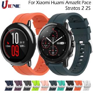 สายนาฬิกาซิลิโคนสำหรับ Xiaomi Huami AMAZFIT Pace / Stratos 2 2S