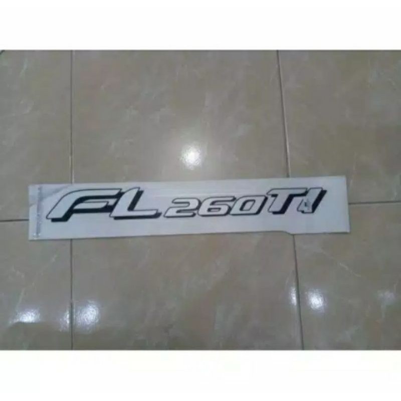 สติ๊กเกอร์ Hino FL 260 TI