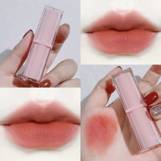 HLLR Pink Small Sugar Cube ลิปสติกให้ความชุ่มชื้นกันน้ำ Lip Lacquer