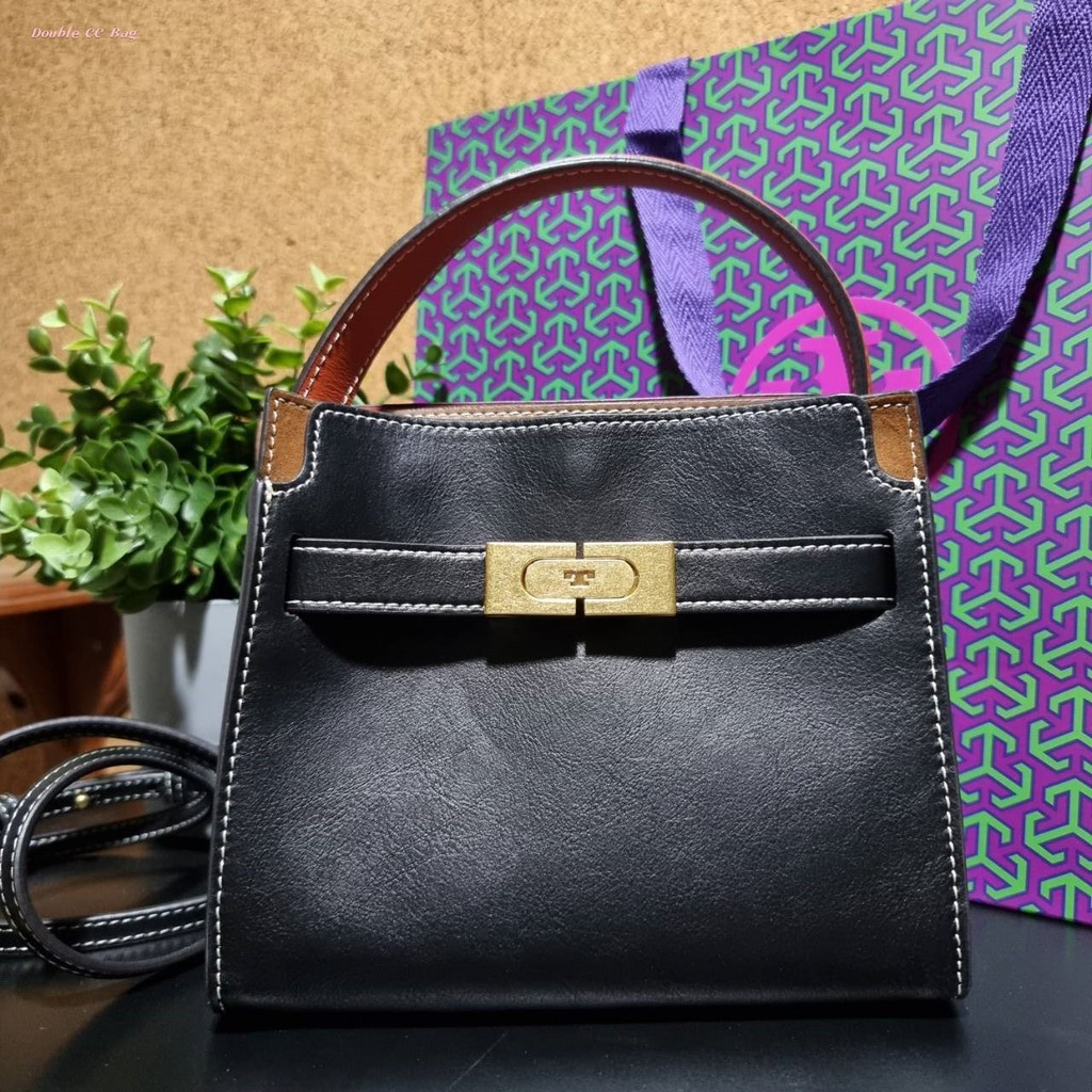 (แท้ 💯%‼) TORY BURCH LEE RADZIWILL PETITE DOUBLE BAG