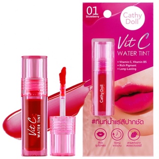 CATHY DOLL VIT C WATER TINTวิทซีวอเตอร์ทินท์ 2.7G เคที่ดอลล์