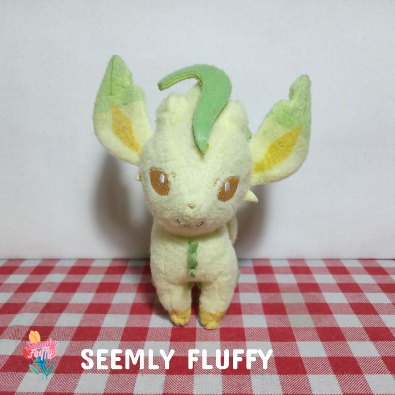 พวงกุญแจ ลีเฟีย ร่างอีโว อีวุย โปเกม่อน Leafia Leafeon Pokémon 5"