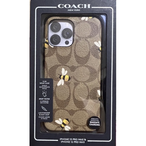 Case Coach  iphone 13 pro max & iphone 12 pro max ของแท้ 100%