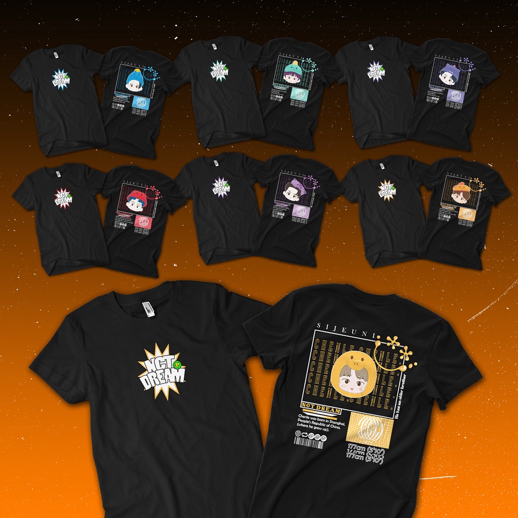 NCT DREAM HOT SAUCE TSHIRT / เสื้อยืด NCT DREAM HOT SAUCE