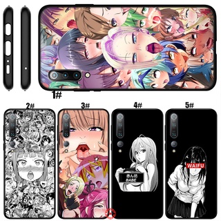 Pd9 เคสโทรศัพท์มือถือแบบนิ่ม ลายอะนิเมะ Ahegao face สําหรับ Realme C2 C3 C11 C12 C15 C17 C20 C21 C25