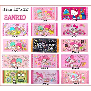 ผ้าขนหนูเช็ดตัว(Sanrio/Disney) ลิขสิทธิ์แท้100%