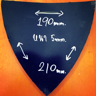 อะไหล่ผานเดี่ยว ผานหัวหมูใบสามเหลี่ยม ใบพีสสามเหลี่ยม สามเหล…