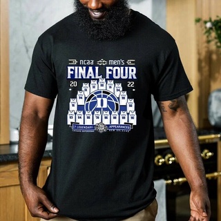 เสื้อยืด พิมพ์ลาย Duke Final Four March Madness 2022 สีฟ้า สําหรับผู้ชาย