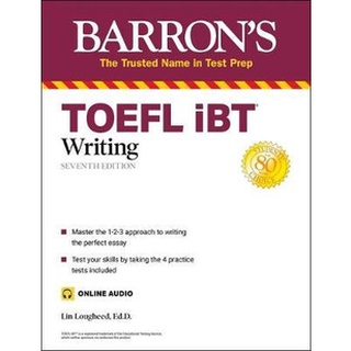 9781506270715 TOEFL IBT WRITING (WITH ONLINE AUDIO) (BARRONS TEST PREP) LIN LOUGHEED