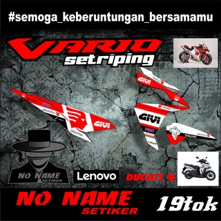 สติกเกอร์รูปลอก VARIO 125 150 racing (19tok) moto Gp Givi motif - 2015 2014 2015 2016 2017