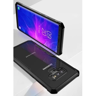 (( พร้อมส่ง)) เคสXUNDDแท้💯% Samsung Galaxy NOTE9 /Note8เคสแบบกันกระแทกหลังใส ขอบข้างนิ่มสีดำ