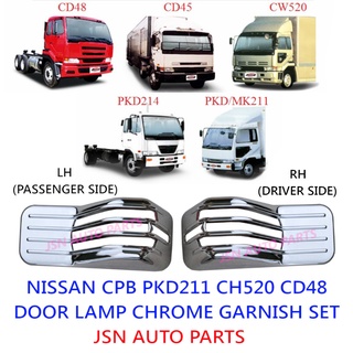 J107s01 ชุดไฟประตูโครเมี่ยม สําหรับ NISSAN CPB CD48 CD45 PKD211 CH520