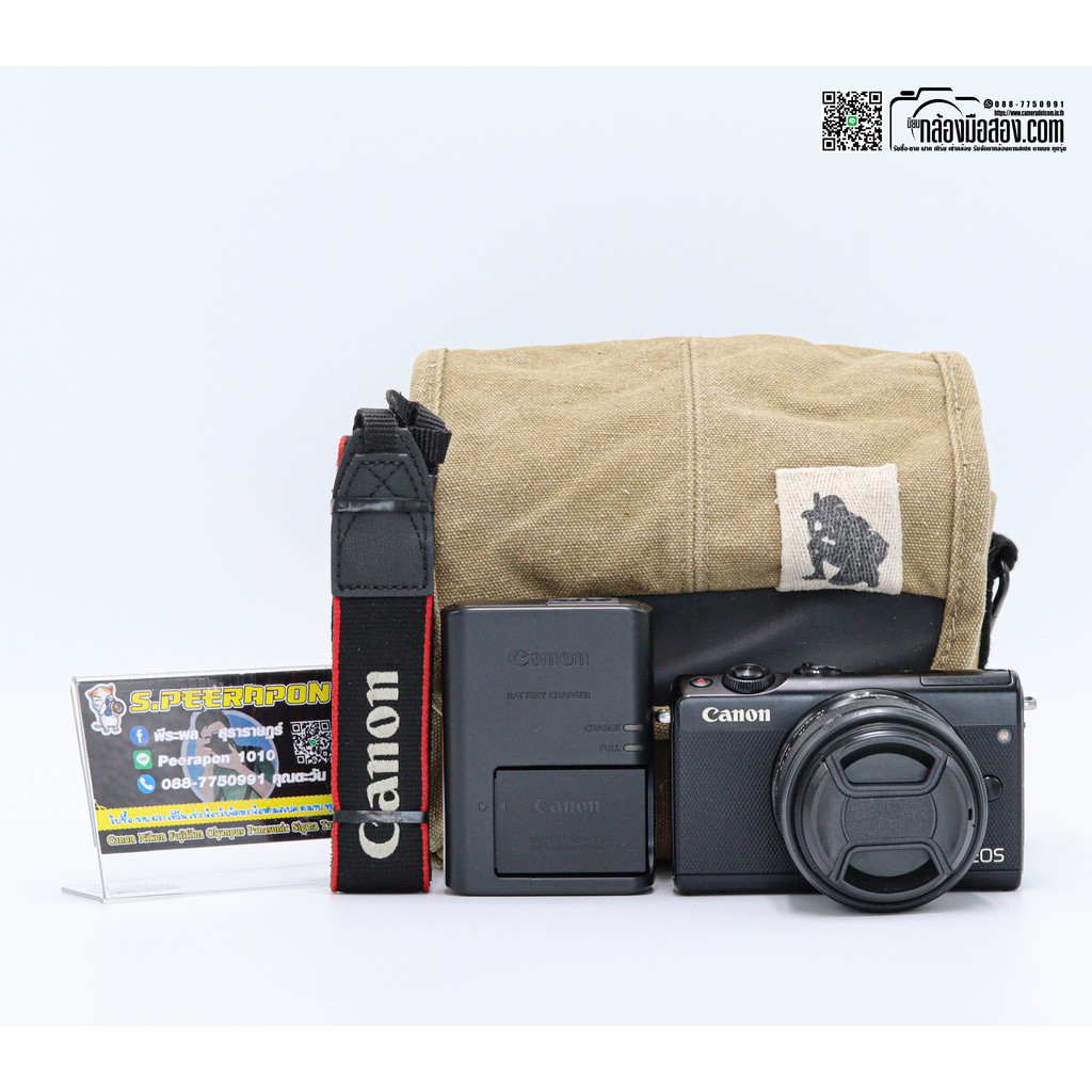 Canon EOS M100+15-45mm [รับประกัน 1 เดือน By Cameradotcom]
