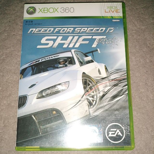 [เหลือ 170ใส่ CLUN150 ] (แผ่นแท้)​ Xbox​ 360​ -​  Need​ for​ speed​ : Shift​ (ntsc-j)​