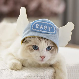 PEKO PET&CAT หมวกสัตว์เลี้ยง แฟชั่น ลายน่ารัก หมวกแมวและสุนัข คอสตูมสุดน่ารัก