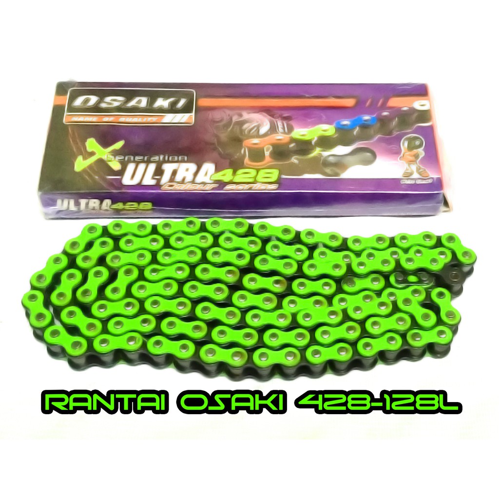 HIJAU OSAKI 428-128L สีเขียว CHAIN ORIGINAL THAILAND