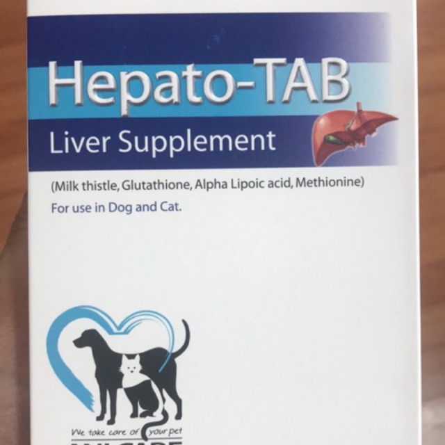 Hepato-TAB บำรุงตับสำหรับสุนัขและแมว