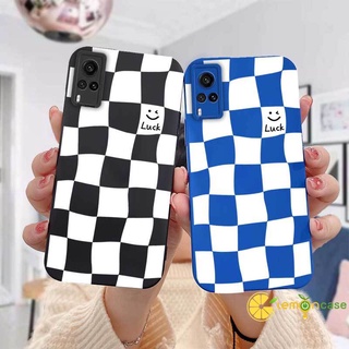 Angel Eyes Case Samsung M10 A10 A10S M01S A12 5G A125 M12 F12 เคสโทรศัพท์มือถือ แบบนิ่ม พิมพ์ลาย Chessboard Luck Smiley สําหรับ เคสซัมซุง A30 A20 M10S A205 A305 A02S M02S A025 F02S A20S A207F A32 4G A50 A30S A50S A51 M40S A51 A515F J7 Prime Phone Casing