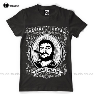 [S-5XL] ใหม่ เสื้อยืดลําลอง แขนสั้น คอกลม พิมพ์ลาย Cuban Cigars Havana Legend แฟชั่นฤดูร้อน สําหรับผู้ชาย