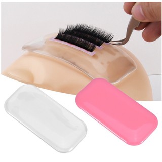 Silicone Paster for Eyelashes Extension Soft Silicone Tool Grafting Eyelashes Tool Silicon Pad Make Up  Tools